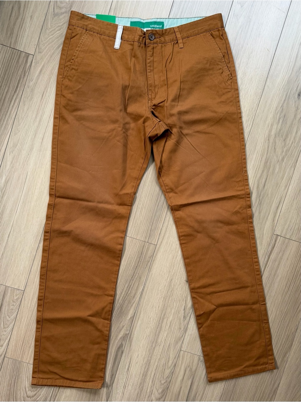 NWT Toddland Shipwreak Men's Slim Chino Pants Pull Out Pockers sz 33 or 36